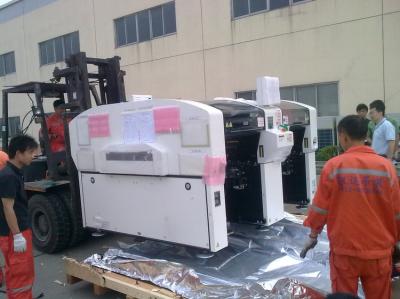 浩鑫信息科技（蘇州）有限公司--松下高速貼片機--卸柜-拆箱-定位 